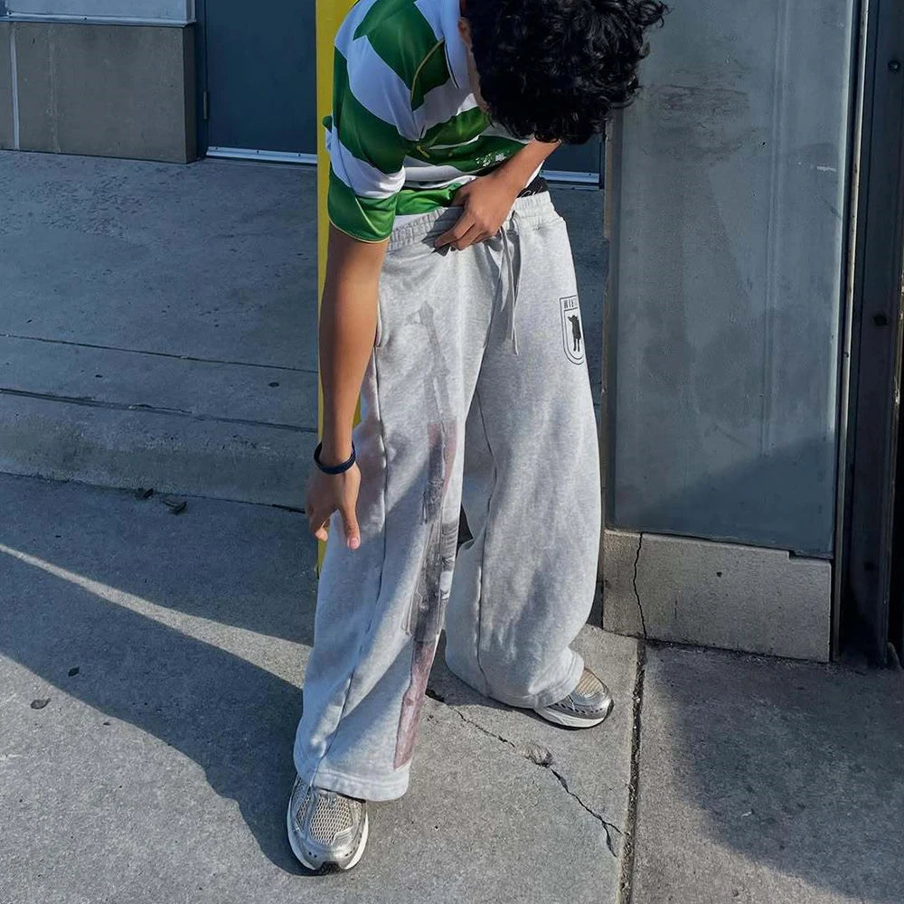 Y2K Double-Waistband AK Rifle Pants