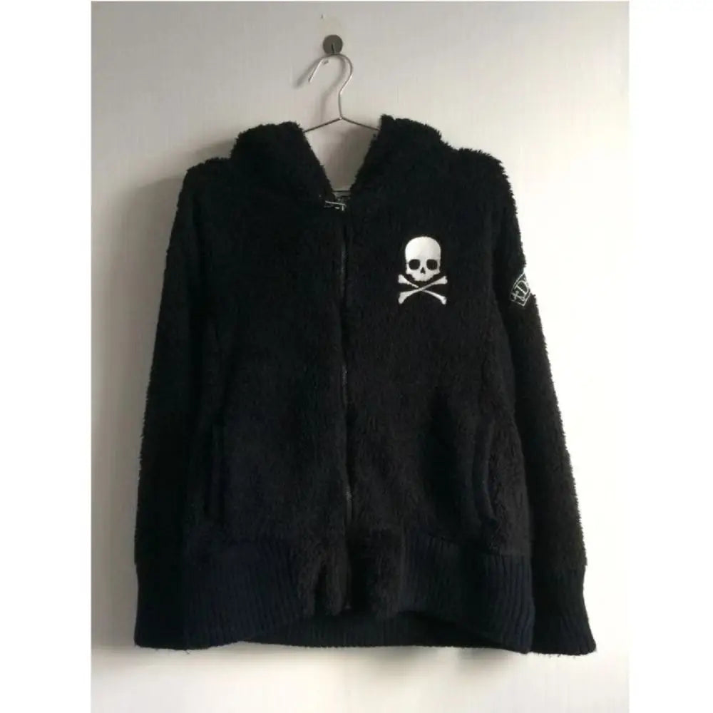Vintage Y2K Heavyweight Skull Zip-Up
