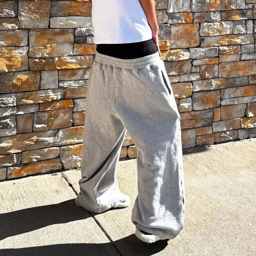Y2K Double-Waistband AK Rifle Pants